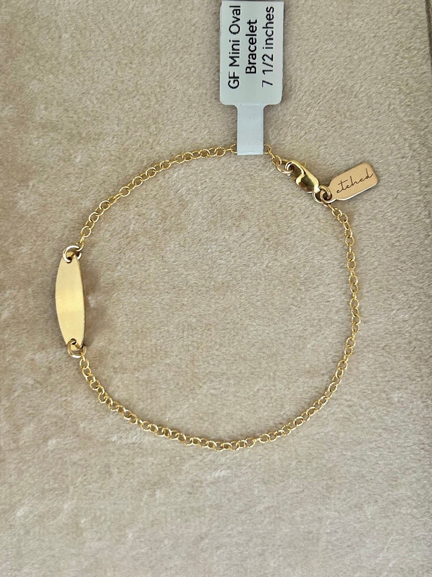 GF Mini Oval Bracelet