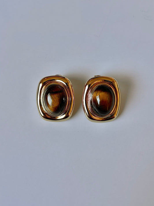 Tiger Eye Earrings
